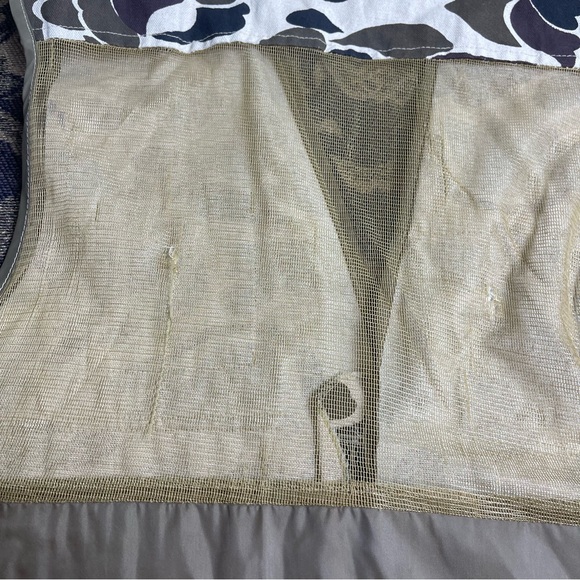 Vintage Game‎ Winner Sportwear Vest Men's Duck Camo Hunting Size L - Picture 7 of 7